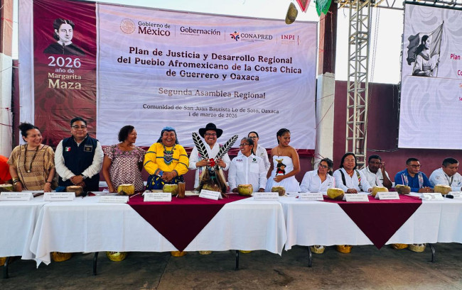 Impulsan cinco nuevos Planes de Justicia para fortalecer derechos y autonomía de pueblos indígenas y afromexicanos